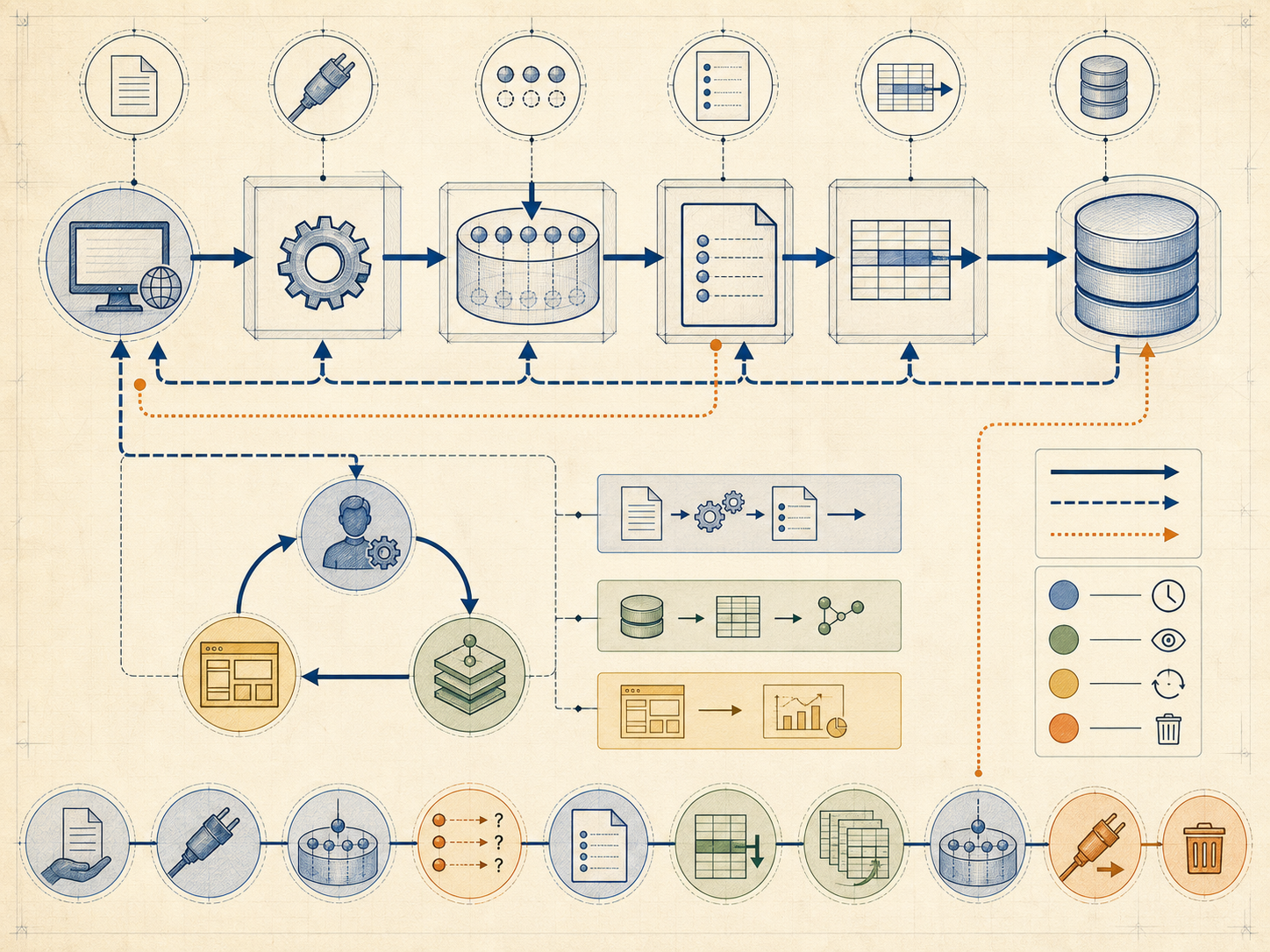 应用经 JDBC API、驱动管理器和厂商驱动访问数据源