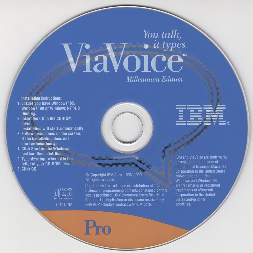 ViaVoice from IBM
